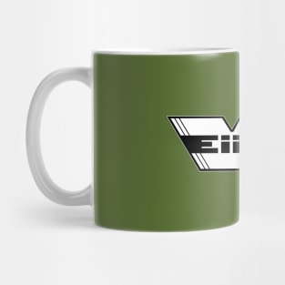 WEIRDO - Logo - White with black lettering - Dark Olive Mug